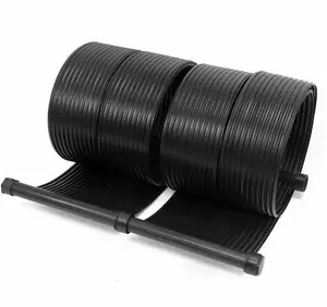 Panneau de chauffage de piscine <span class=keywords><strong>solaire</strong></span> NBR EPDM <span class=keywords><strong>Tuyau</strong></span> en <span class=keywords><strong>PVC</strong></span> certifié ISO9001 Garantie de 5 ans Tapis de <span class=keywords><strong>chauffe</strong></span>-<span class=keywords><strong>eau</strong></span> de piscine Couleur noire - Product Image 2