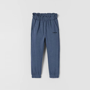 Conjunto de chándal de dos piezas de algodón transpirable para niños, ropa deportiva de invierno, chándal con capucha, venta al por mayor - Product Image 3