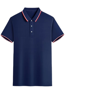 Camiseta Polo de Verano con Logotipo Personalizado OEM, Diseño Bordado e Impreso, Ropa de Trabajo Personalizada, Camiseta Polo de Manga Corta con Logotipo Impreso - Product Image 1