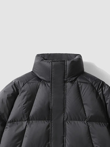 Veste à bulles d'hiver de qualité supérieure pour hommes vestes en duvet à bulles chaudes d'extérieur légères et régulières pour hommes - Product Image 2