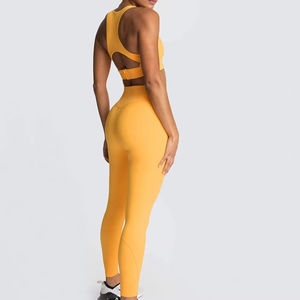 Factory Price Sport Wear <b>Bra</b> Elastic Waist Leggings For Women Fitness Gym Yoga Leggings Pants <b>Shaper</b> Pants - Product Image 5