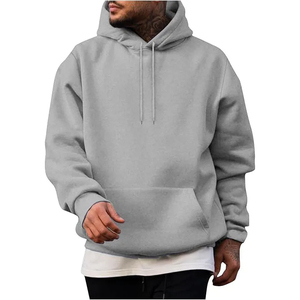 Sudadera con capucha de lavado Vintage para hombre 100% algodón ropa de calle de peso pesado diseño de hombro caído para invierno precio bajo suministro ODM - Product Image 1