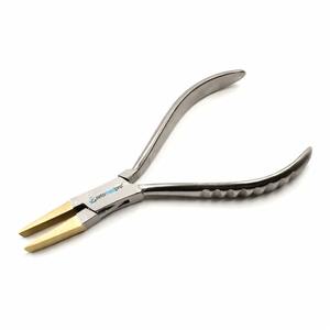 Pince à bec plat de 120 mm avec coupe-fil en acier inoxydable, outil de fabrication de bijoux - Product Image 5