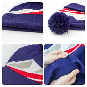 Gorro Unisex de Lana de Calidad, Gorro de Punto Cálido de Invierno para Hombre y Mujer, Gorros de Lana Suave, Gorros de Jacquard - Product Image 5