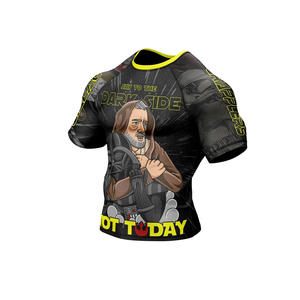 Nouveau rashguard élégant de haute qualité personnalisé pour hommes, produit le plus vendu, vêtements d'entraînement, coupe ajustée, rashguards pour hommes - Product Image 5