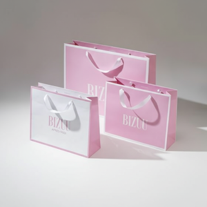 Bolsas de Papel Impresas Ecológicas para Compras, Alimentos, Cosméticos, Joyería, Embalaje de Regalos, Uso Promocional - Biodegradables y Reciclables - Product Image 4