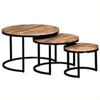 Table d'appoint de canapé en bois moderne et élégante, design conique, faite à la main, décorative, multifonctionnelle, ajoute de l'élégance au salon