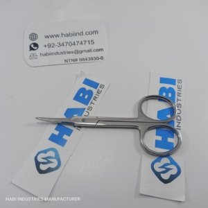 Custom Logo Fine Point Cuticle Shears <b>Nail</b> Beauty <b>Scissors</b> With Sharp Stainless Steel Curved Blade Cuticle <b>Nail</b> <b>Scissors</b> - Product Image 4