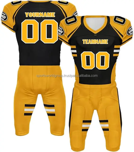 เสื้อเจอร์ซีย์อเมริกันฟุตบอลชุดอเมริกันฟุตบอลแบบกำหนดเองได้ - Product Image 1