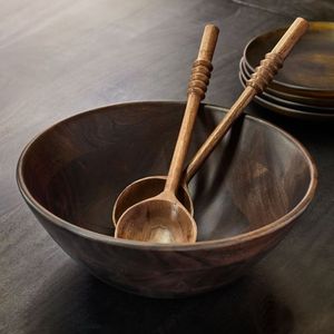 Elegante cuenco japonés de madera para postres y frutas - Product Image 3