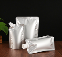 Pochette Doypack Personnalisée Imprimée en Héliogravure, Biodégradable, Réutilisable, avec Fermeture Zip, Écologique et Compostable pour Jus, Boissons, Aliments Liquides et Sauces