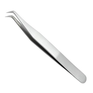 Pince à cils à pointe pointue de précision personnalisable Outil d'extension de cils Volume inclus avec logo personnalisable - Product Image 4