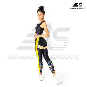 ชุดโยคะสำหรับผู้หญิงชุดโยคะดีไซน์ใหม่ออกแบบได้ตามที่ต้องการ - Product Image 3