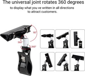 Soporte de etiqueta de precio de PVC personalizado OEM ODM tira de exhibición de estante de plástico con tamaño personalizado para información de precios transparente - Product Image 2