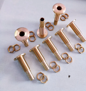 Componentes de Latón de Alta Calidad, Torneados con Precisión por CNC, Excelente Material y Color, Disponibles en Cualquier Tamaño - Product Image 3