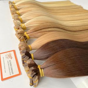 Venta al por mayor de alta calidad 100% sedoso recto europeo crudo vietnamita extensiones de cabello humano Natural Rubio Remy Bundle - Product Image 5