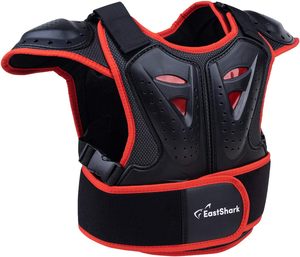 Chaqueta blindada transpirable para carreras callejeras para hombre con Bandana aleatoria Chaleco de armadura para bicicleta y motocicleta para niños Técnicas impresas - Product Image 6