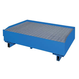 Réservoir de stockage d'eau en acier au carbone de 248 litres, compatible chariot élévateur, pour azote liquide, conteneur IBC avec composant de pompe à cœur - Product Image 1