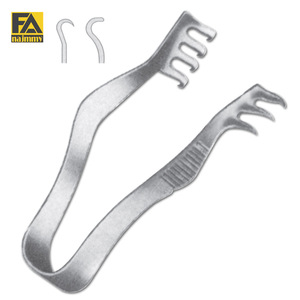 ÉCARTEURS FINSEN (2x3 dents pointues/émoussées) (agrafeuse de peau) - Product Image 2