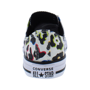 Zapatos Converse Chuck Taylor All Star OX GS para niña Color: Egret/Black/Prime Pink 100% auténtico - Product Image 2