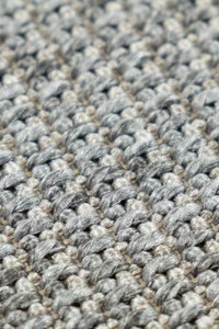 Modern Style Jacquard Woven Sisal Rug Premium Quality Gray Piping Natural Eco-Friendly Solid Color Turkey Made Home Use Low MOQ - Product Image 3