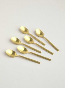 Multicolor Rose Gold Round Stainless Steel <b>Table</b> <b>Spoon</b> Set Honey Tea <b>Spoon</b> Dessert <b>Spoon</b> Sustainable Food Grade Royal Style - Product Image 3