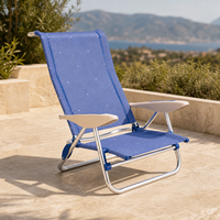 Chaise de Camping en aluminium chaise longue pliante pliable plage loisirs dossier Teslin chaise de pêche