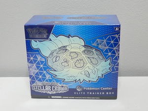 T C G SCARLET & VIOLET-STELLAR CROWN CENTER ELITE TRAINER BOX E B T - Product Image 1