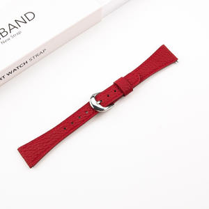 Bracelet de montre en cuir véritable de luxe, fin, 18 mm, compatible avec <span class=keywords><strong>Huawei</strong></span> <span class=keywords><strong>Watch</strong></span> <span class=keywords><strong>GT</strong></span> 4 5, texture litchi, élégant, bracelet de remplacement pour femme - Product Image 4