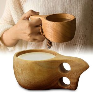 NATURALLY Natural Wood <b>Tea</b> <b>Cup</b> Wooden for Wine Coffee Water Hot Cold Drinks Drinking Mug, Japanese Style Wood <b>Tea</b> <b>Cup</b> - Product Image 2