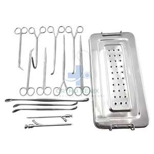 Juego de instrumentos quirúrgicos manuales Premium de 44 piezas de acero inoxidable para el tratamiento de cálculos biliares de colecistectomía modelo Ortho Genix - Product Image 3