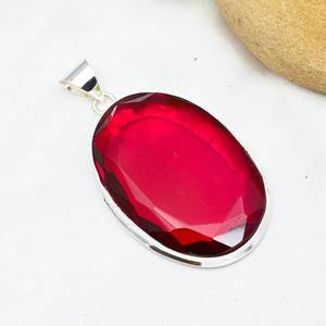 Pendentif Rubellite en Argent Sterling 925 Fait Main, Collier en Pierre Précieuse Certifié IGI, Bijou Unique, Cadeau de Fêtes pour Enfants et Femmes - Product Image 5