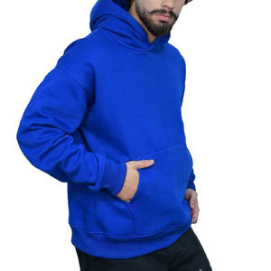 เสื้อฮู้ดดี้ผ้าฝ้ายออร์แกนิคสั่งทำปี 2025 สำหรับผู้ชายและผู้หญิง สไตล์สตรีทแวร์ทรงโอเวอร์ไซส์ ปักลายพื้นฐานสำหรับฤดูหนาว พิมพ์ลายคุณภาพสูง - Product Image 5