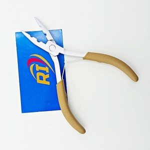 ชุดเครื่องมือต่อผมแบบมืออาชีพ ทำจากสแตนเลส พร้อมด้ามจับกันลื่นสีน้ำตาล สำหรับต่อผมแบบไมโครริง ลูกปัด และเครื่องมือปิดลูกปัด - Product Image 4