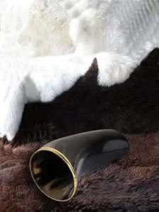 Venta caliente diseño único cuerno de buey vasos forma moderna vidrio para beber Hotel y restaurante uso vajilla vino servir vidrio - Product Image 3