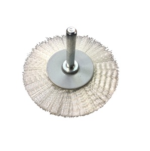แปรงล้อขนาดเล็กทำจากไนลอนคุณภาพเยี่ยมสำหรับขัดโลหะหรือทำความสะอาดชิ้นส่วนขนาดเล็ก มีจำหน่ายในราคาโรงงาน - Product Image 1