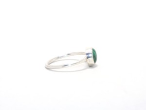 Malachite dernière bague de conception classique belle bague en argent malachite faite à la main en argent Sterling 925 bagues personnalisées bijoux en gros - Product Image 4