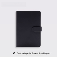 Carnet multifonctionnel avec notes autocollantes colorées, papier graphique, porte-cartes de visite, fermeture magnétique, journal, Regalo Corporativo