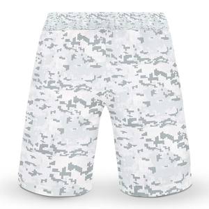 Classique hommes élastique sport plage Capris 100% Polyester séchage rapide Shorts de sport cordon Logo personnalisé chaud été décontracté - Product Image 1