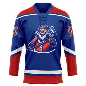 Maillot de hockey sur glace sublimation personnalisé qualité supérieure/Design personnalisé - Product Image 2