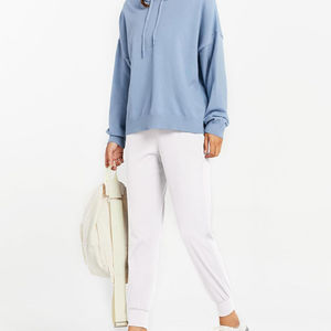 Pantalones Deportivos de Invierno para Mujer, Nuevos, de Alta Calidad, Elásticos, Transpirables, Resistentes al Viento, con Cordón, Cintura Media, 100% Algodón - Product Image 1