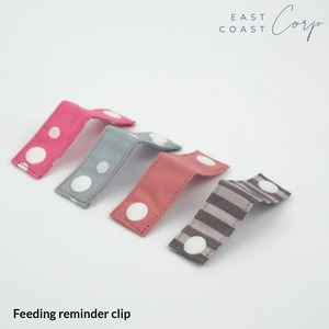 Juego de 4 clips de recordatorio de lactancia de algodón Etiquetas de lactancia manuales Nuevo regalo de mamá para 0-12 meses - Product Image 3