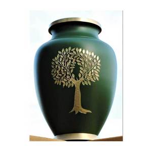 Diseño de alta demanda y urnas hechas a mano al por mayor Fabricante y exportador de cremación de urnas de metal de la India con alta calidad - Product Image 5