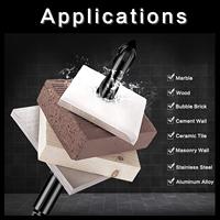 XMGT 1/8 à 1/2 pouces, mèches de perçage professionnelles pour carrelage, verre, céramique, brique, bois