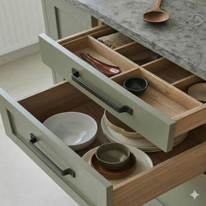 Manija de Gabinete de Aleación de Zinc Moderna, Minimalista y Elegante, Diseño Delgado con Bordes Definidos, Duradera para Cajones, Cómodas, Cocina, Sala de Estar y Comedor - Product Image 6