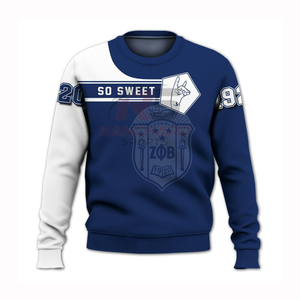 Sudadera con Capucha Personalizable con Letras Griegas, Moda Universitaria, Sudaderas Personalizadas al por Mayor para Hermandades Masculinas - Product Image 1