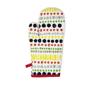 Mitaines de four en coton pur essentiel culinaire pour la sécurité des mains et le style Mitaines de four de cuisine à motif élégant pour la cuisson et la cuisson - Product Image 1