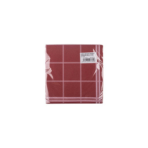 Tovaglioli Bordeaux 40x40cm con Stampa Lyon, Morbidi e Asciutti, B2B - Product Image 2