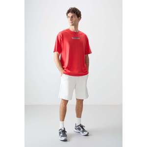 Camiseta Estampada de Corte Holgado para Hombre Fiesta, 100% Algodón, Jersey Grueso y Suave con Textura 88356 - Product Image 3