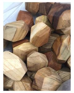 Blocs en bois bricolage pierre en bois Tumi Ishi jouets d'apprentissage pour enfants-Tumi Ishi pierre en bois jouet en bois - Product Image 3